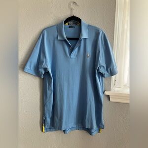 Polo By Ralph Lauren Men's Light Blue Polo Shirt